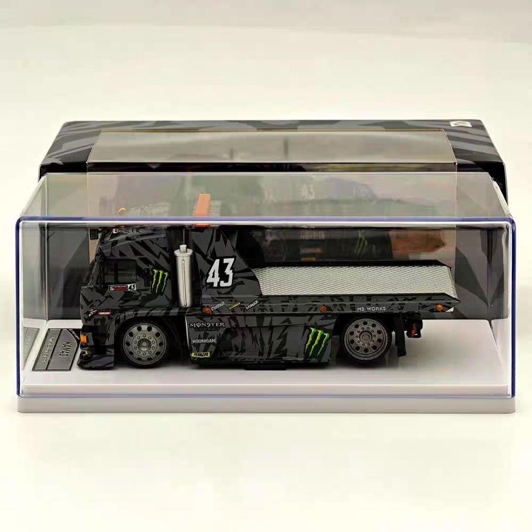 SW 1/64 KAMA フラットベッドトレーラー（Ken Block 43 号