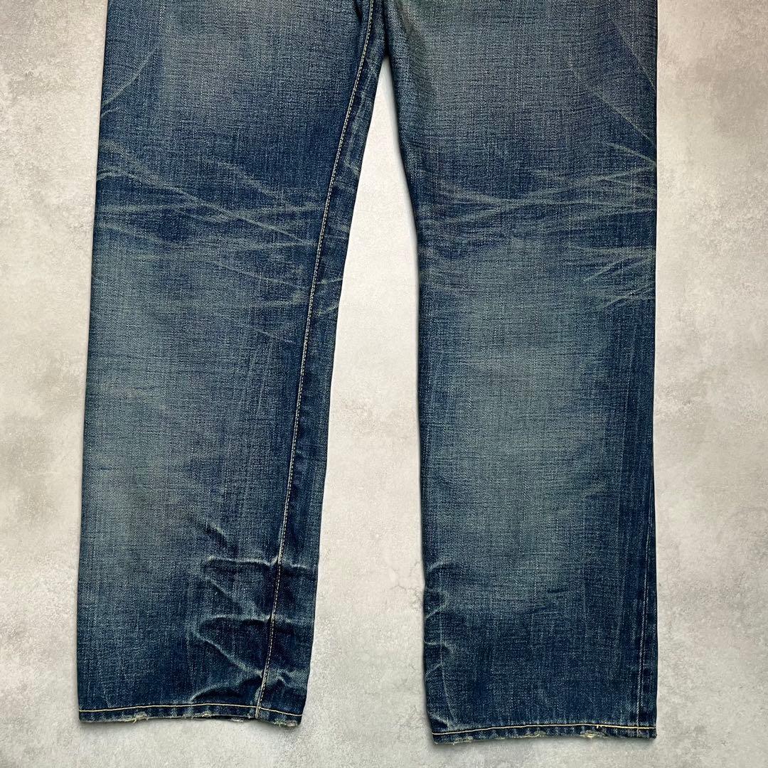 【雰囲気◎】LEVI‘S 501XX LVC1955 W30【鬼ヒゲハチノス】