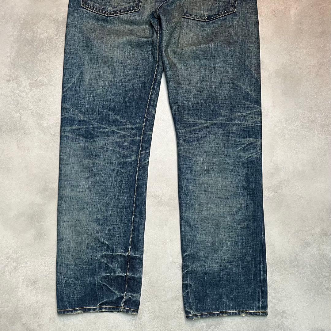 【雰囲気◎】LEVI‘S 501XX LVC1955 W30【鬼ヒゲハチノス】