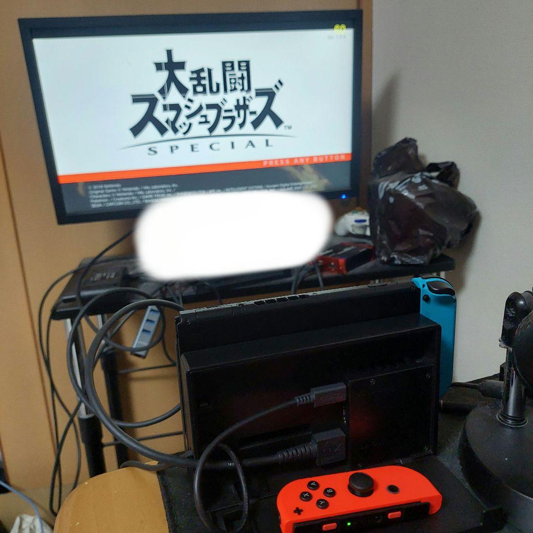 【動作品】Nintendo Switch本体 箱付き 付属品完品