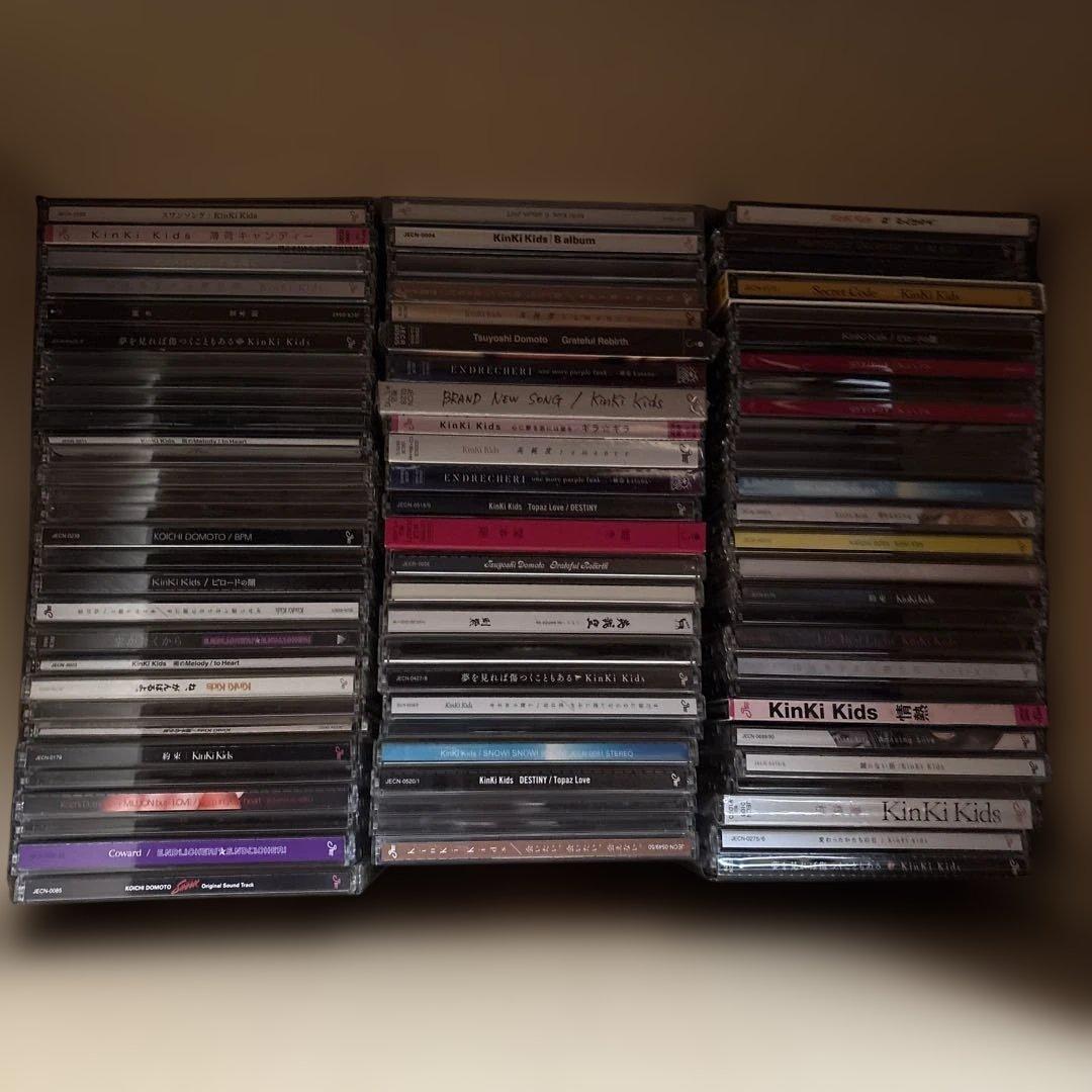 KinKi Kids CDコレクション 129枚