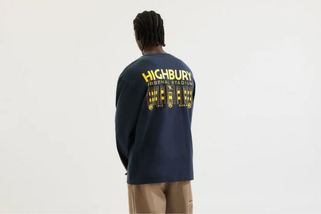 【新品海外Mサイズ】アーセナル ハイバリー 長袖 Tシャツ