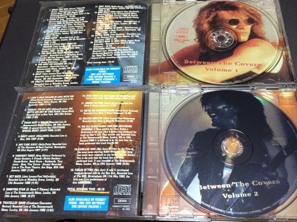 2CD！ ボンジョヴィ/BETWEEN THE COVERS vol.1&2