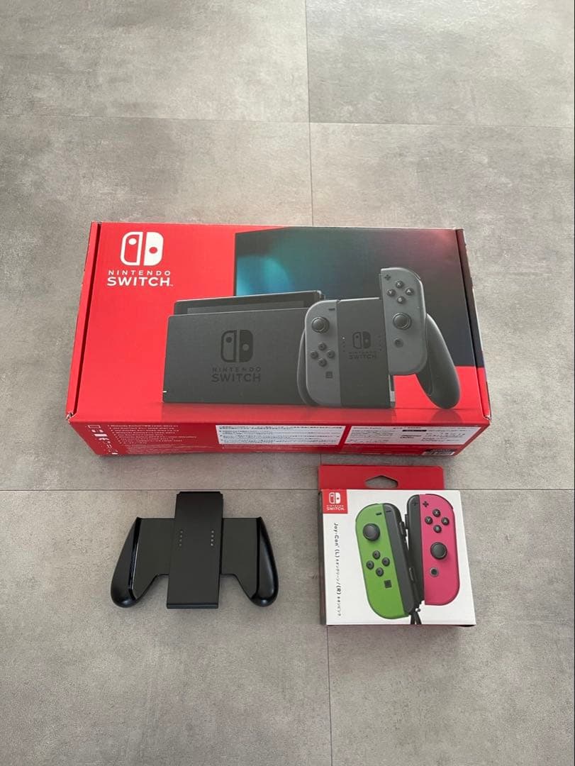 Nintendo Switch 本体 + ジョイコン2個＋おまけ