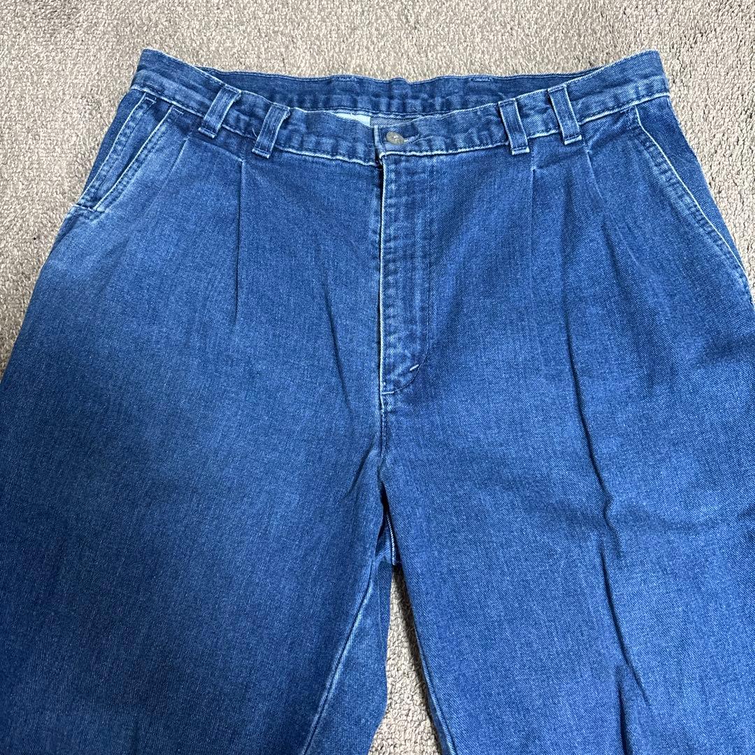 90's Docker's 2タック デニムトラウザー MADE IN USA