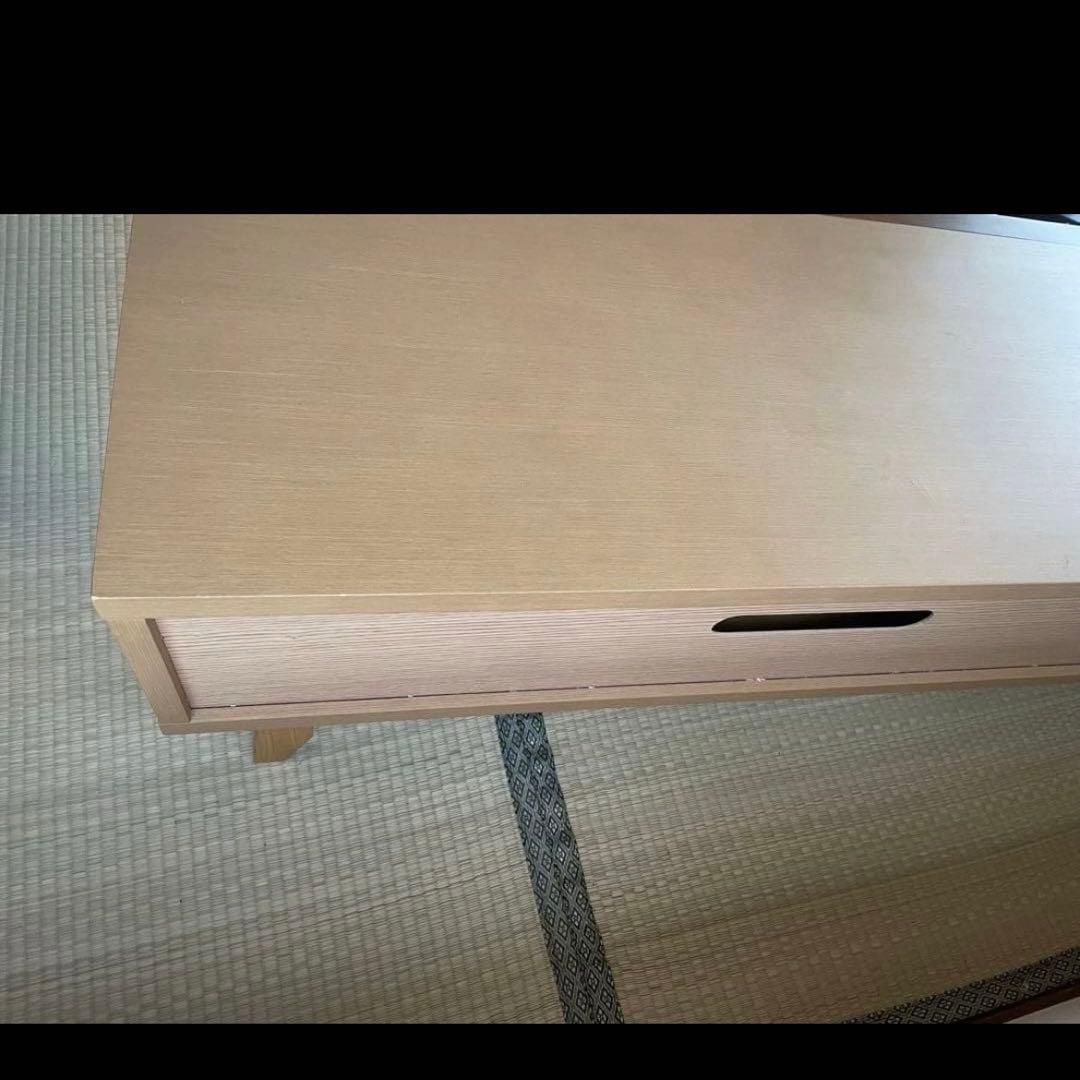 ナチュラルウッド テレビ台 引き出し付き　幅150cm