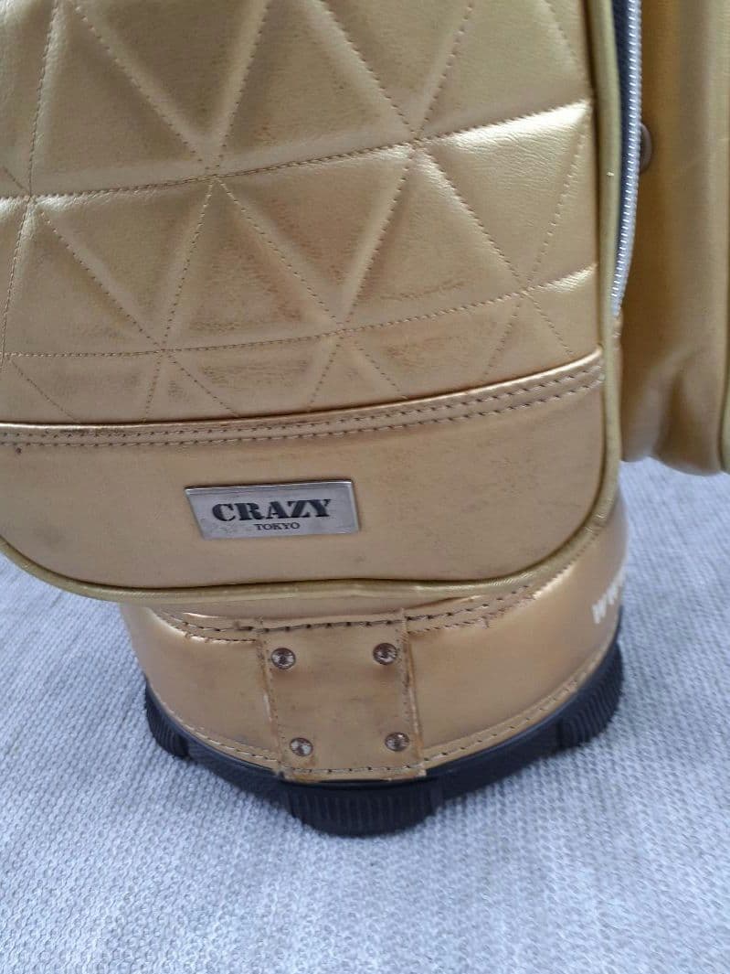 ケン、CRAZY クレイジー キャディバック ゴールド、完売品