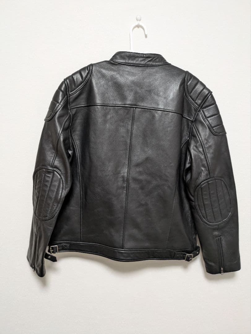ラム革　革ジャン　4XL