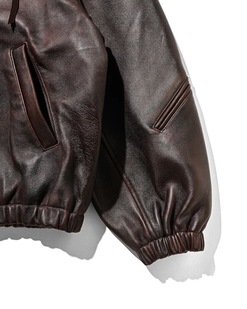【即完アイテム】SHEEP LEATHER UTILITY JACKET