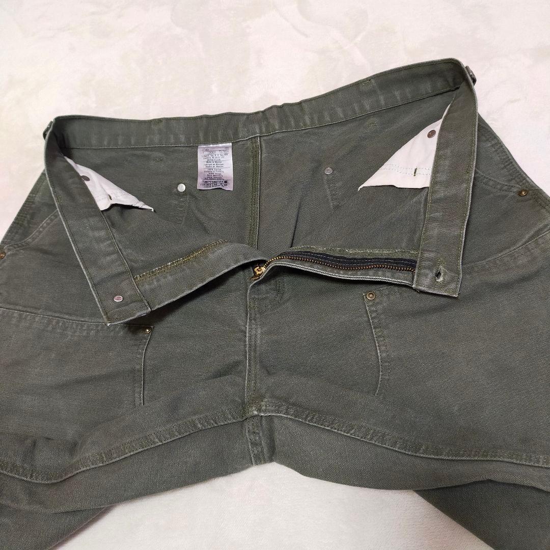 CARHARTT　B136−MOS　W38　ダブルニーパンツ　ルーズフィット