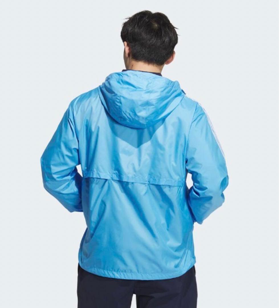 【adidas/アディダス】軽量・防風裏メッシュ3ストライプ ウィンドブレーカー