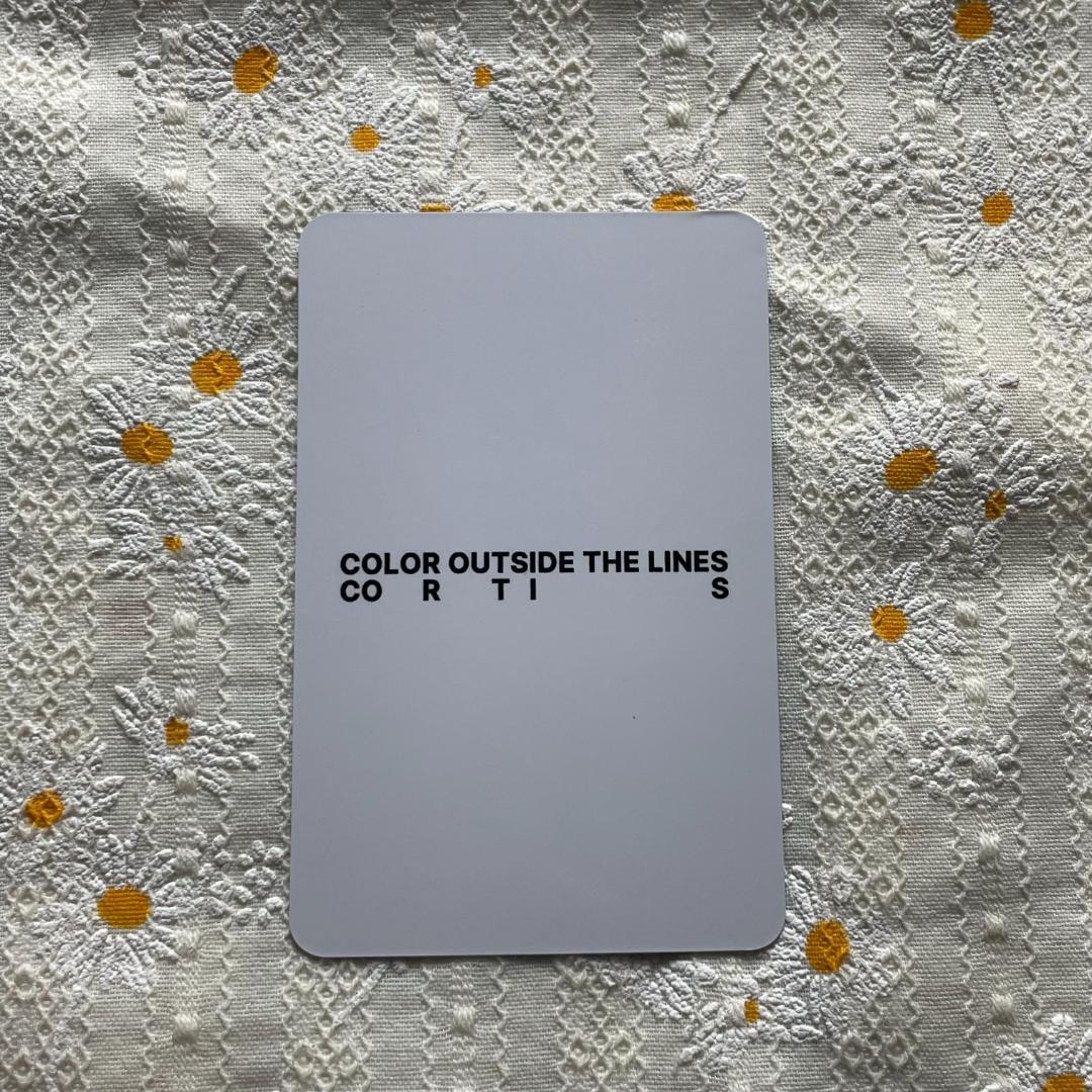 CORTIS THE LINES トレカ COLOR OUTSIDEジェームス
