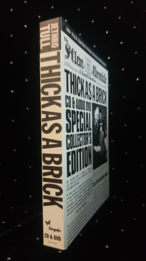 洋楽 JethroTull Thick As Brick SpecialCD&DVD