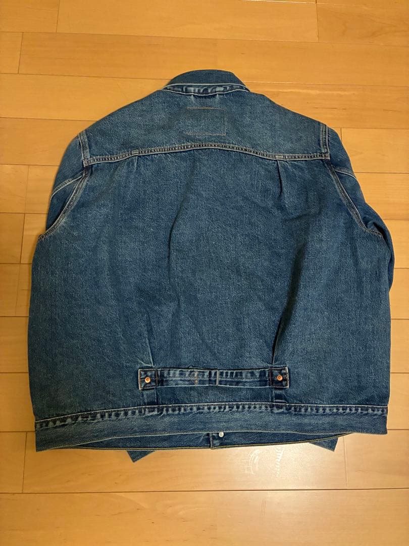リーバイス　TYPE1トラッカージャケット　ユーズド加工　大戦