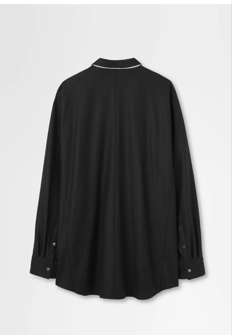 【新品】 Shirt Jacket In Wool Flannel M1