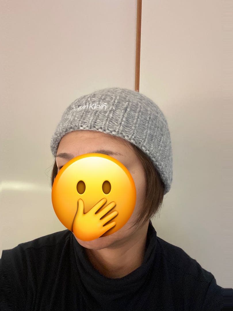   ニット帽　セット　ブラック　グレー　箱付き
