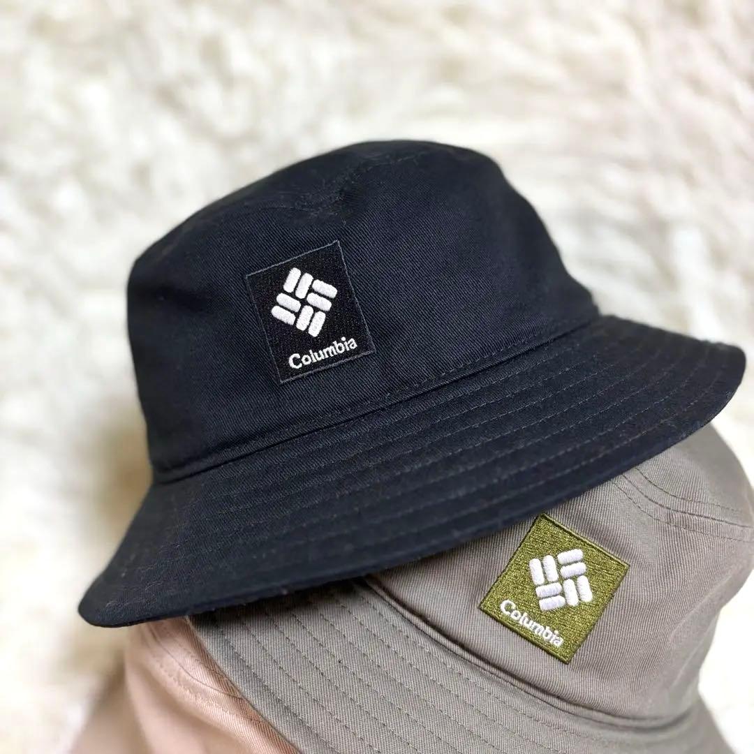 未使用　3点　コロンビア　ハット　バケットハット　ベージュ　カーキ 黒Ｌ/ＸＬ