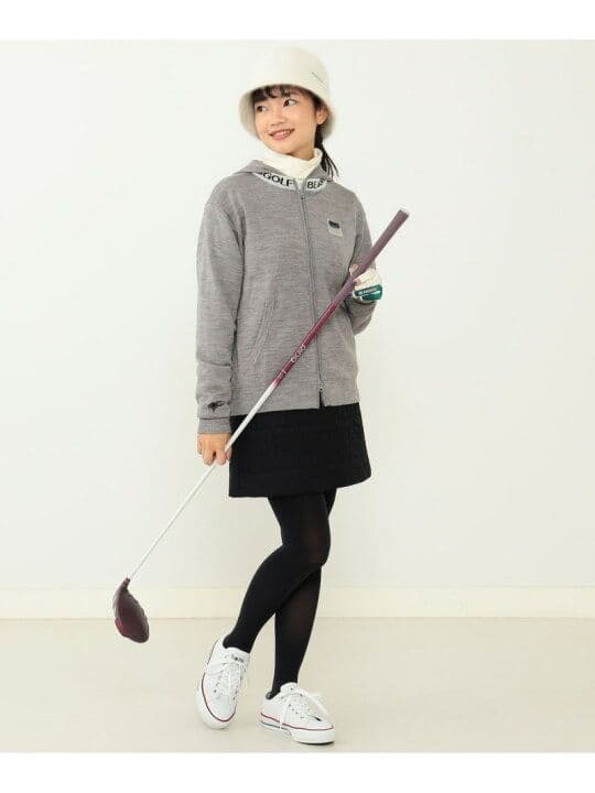 ★美品★BEAMSGOLF　BMG ニットフルジップパーカー　サイズ　L