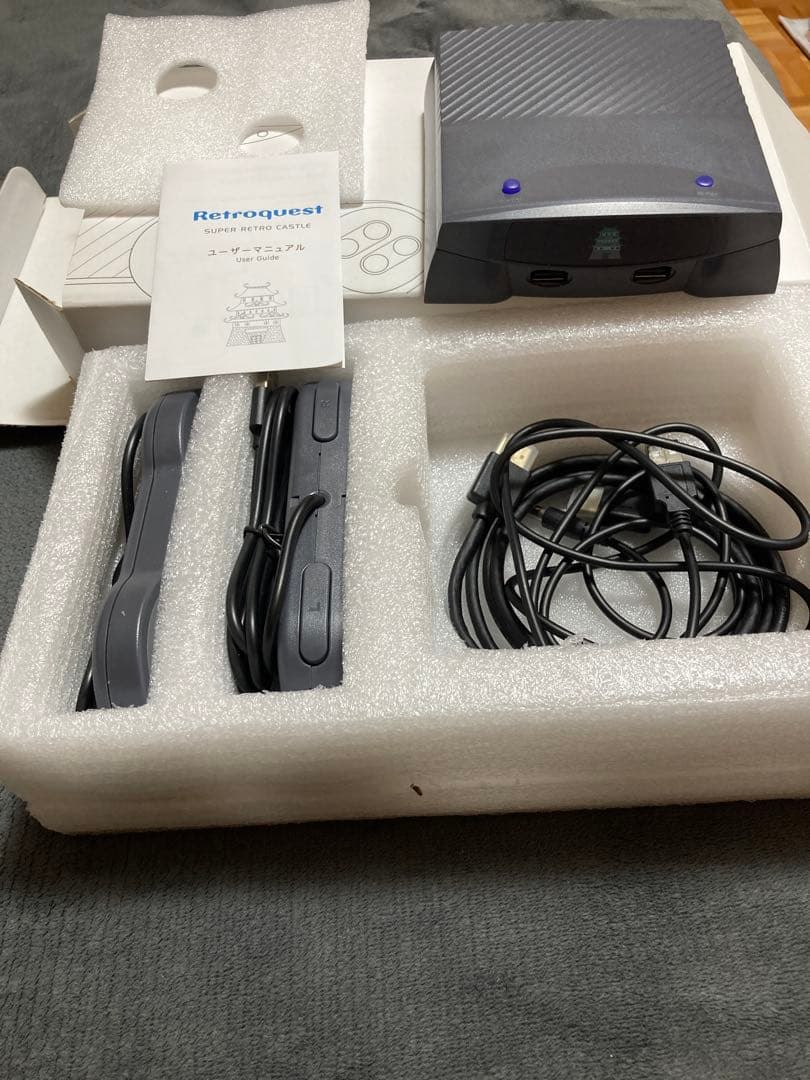 Retroquest ゲーム機本体 コントローラー2個付き