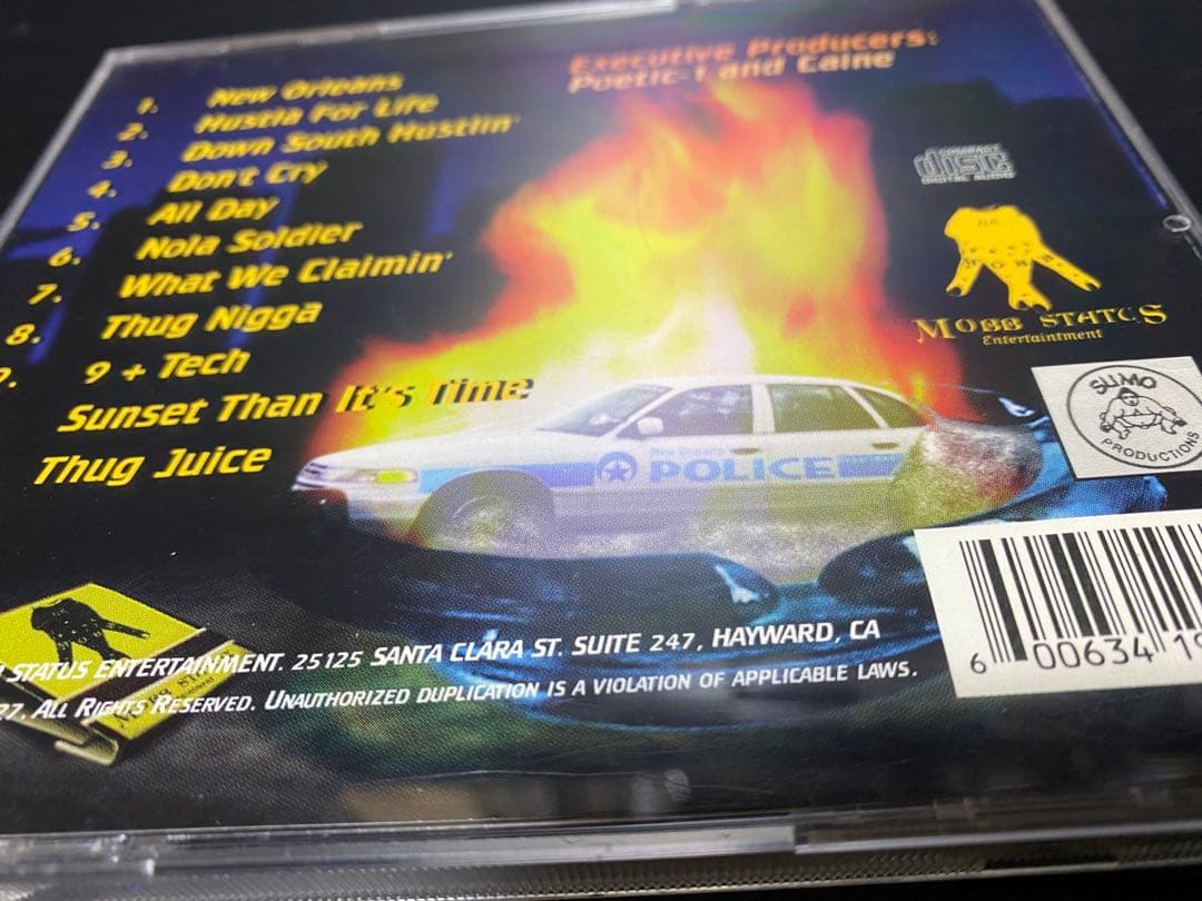 洋楽 SMOKE-A-LOT/NOLA SOLDIER/C-BO/G-RAP