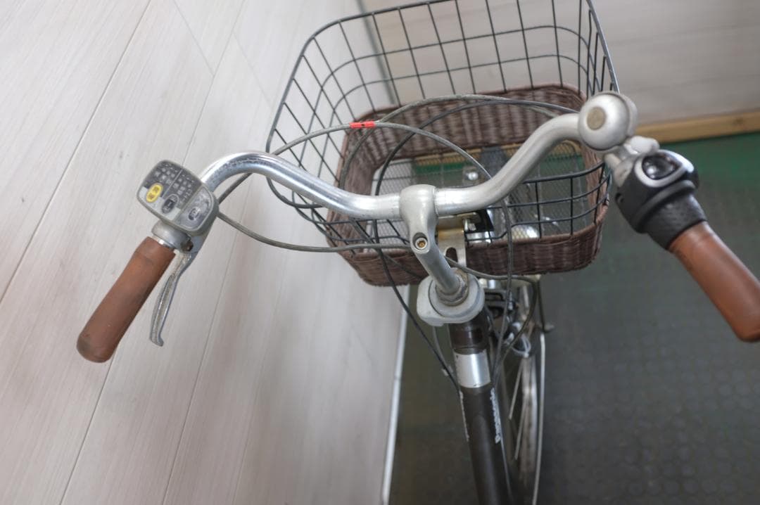 電動自転車 パナソニック　24インチ　3段　6.6Ah充電器あり