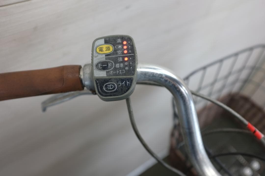 電動自転車 パナソニック　24インチ　3段　6.6Ah充電器あり