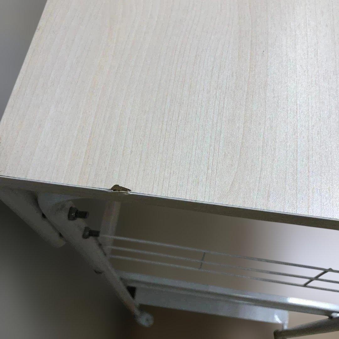 送料無料 レンジラック キッチン収納 炊飯器台 家電ラック 棚4段　250911