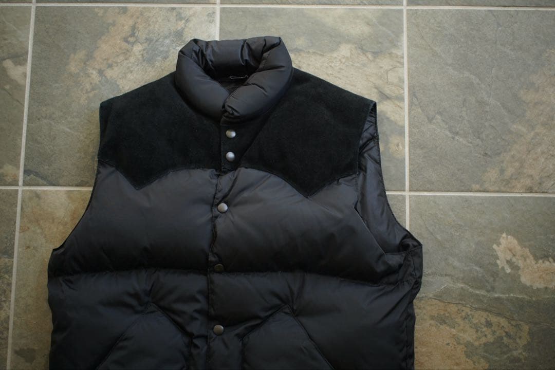 Rocky Mountain Featherbed ダウン ベスト 黒 42