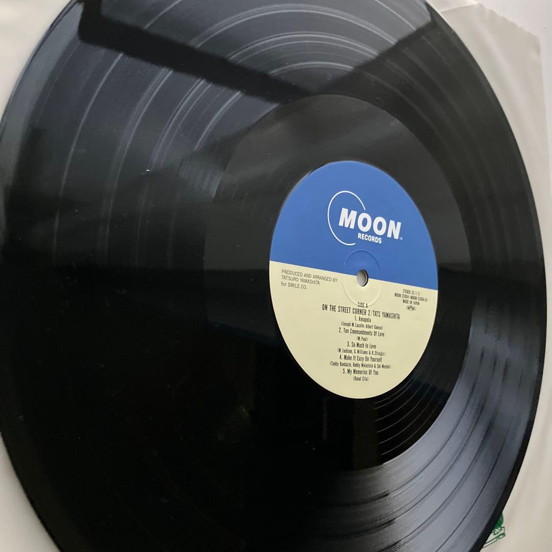 LPレコード山下達郎 ON THE STREET CORNER 1 •2 セット