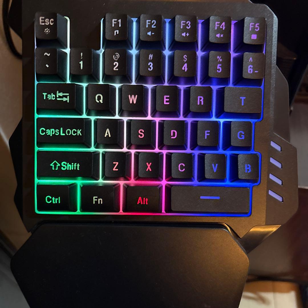 ONIKUMAヘッドセットモデルK6 片手ゲーミングキーボードコンバーターセット
