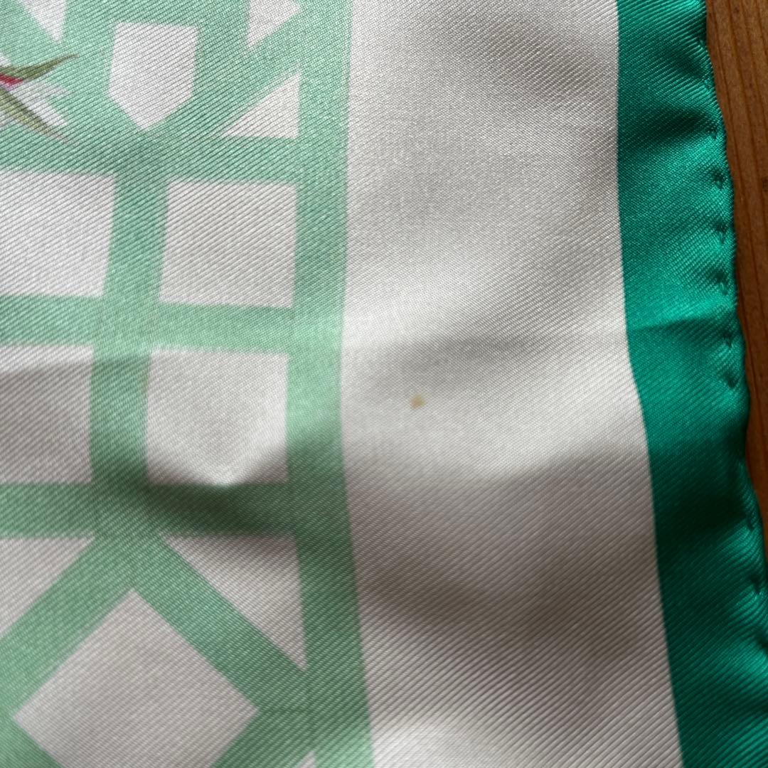 HERMES カレ.バラ園　カレ90 ROSERAIE