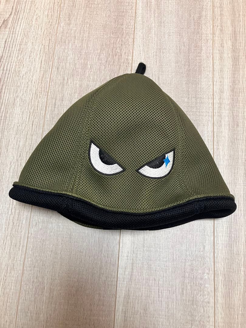 【限定品】【美品】モンスターサウナ サウナハット(2点＋アクリルチャーム×2点)
