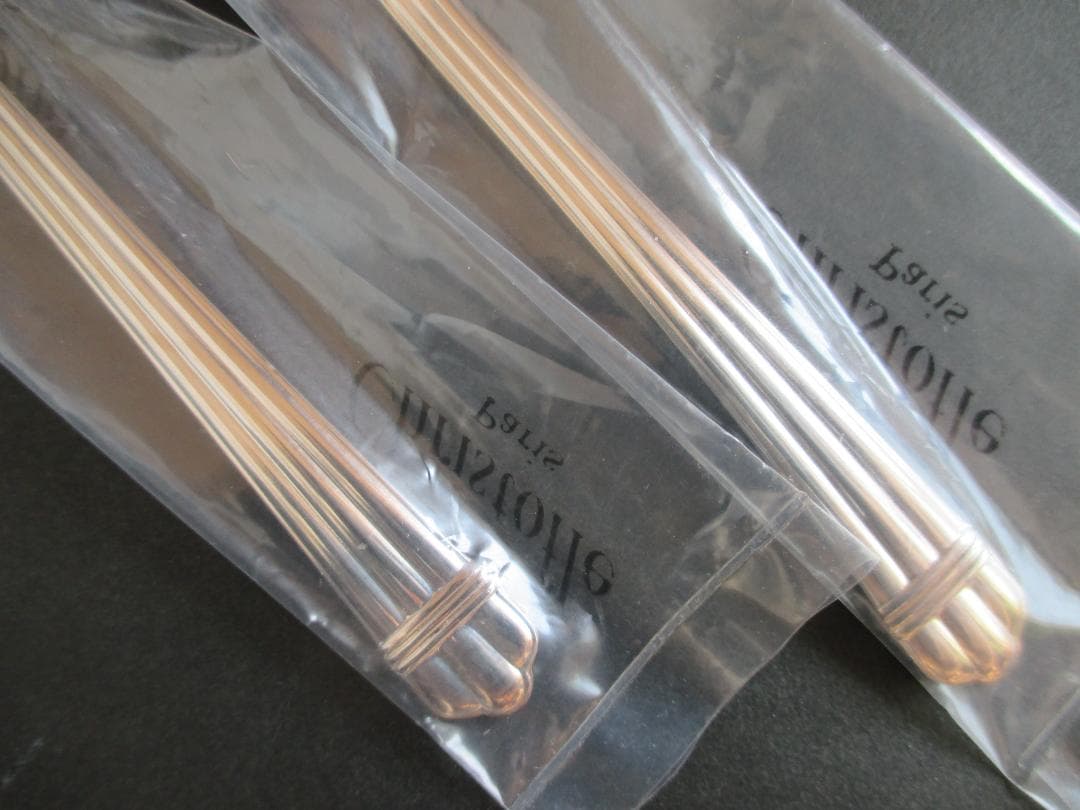 未使用未開封品☆仏蘭西高級銀器☆クリストフルシルバーコーヒースプーン２本　アリア