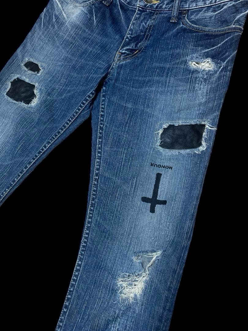 専用品 L.G.B. leather cross denim 29