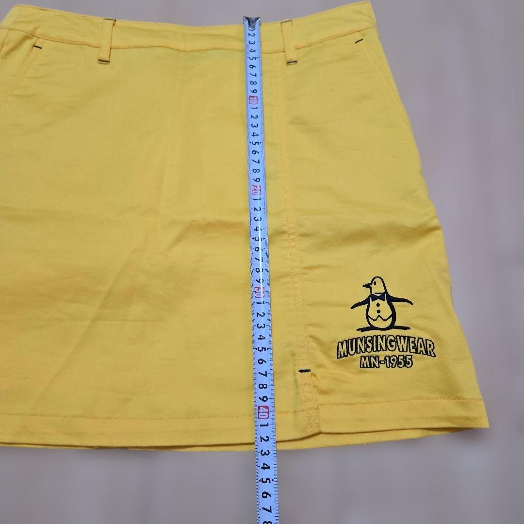 ゴルフウェア　Munsingwear イエロースカート