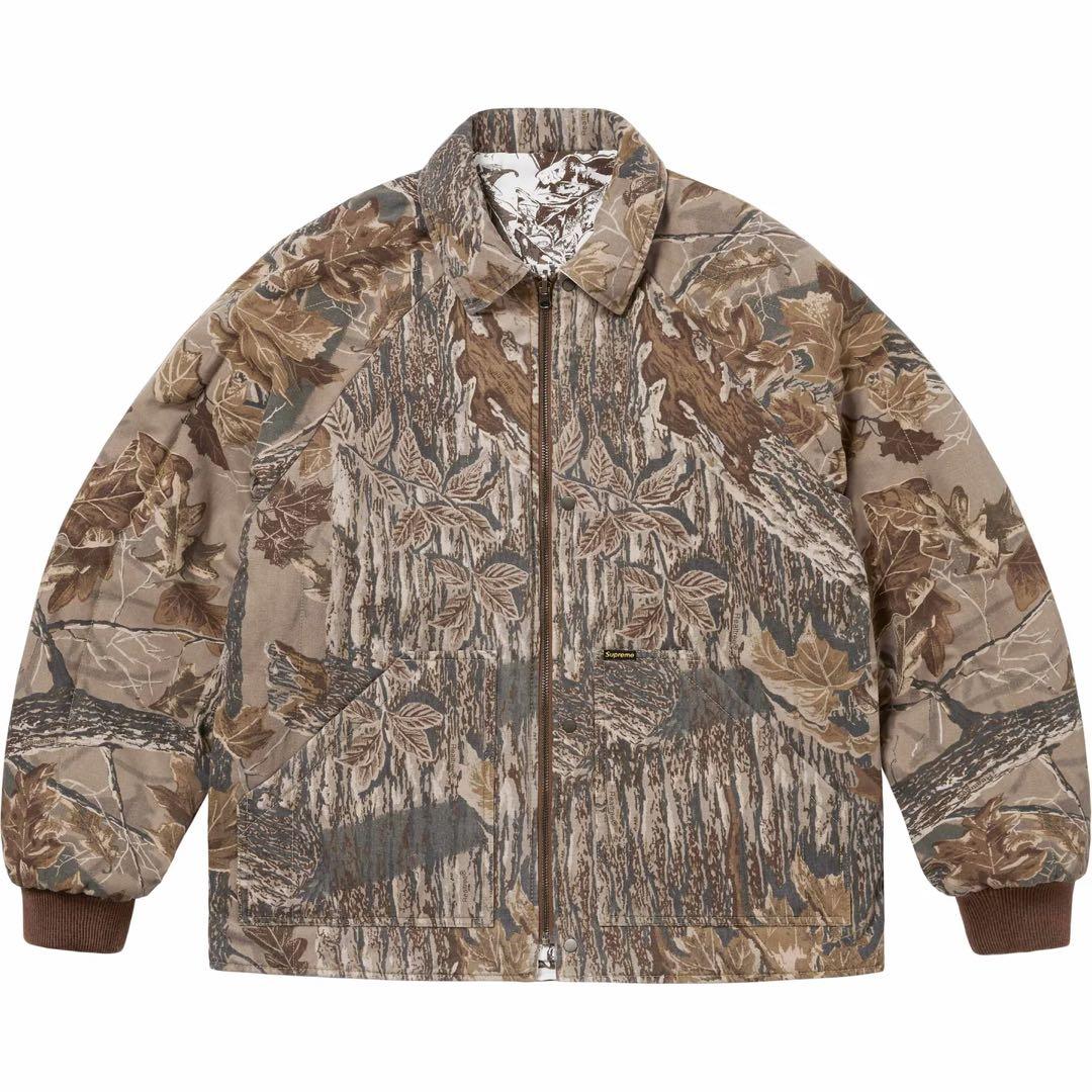 ジャケット・アウター supreme realtree reversible work jacket