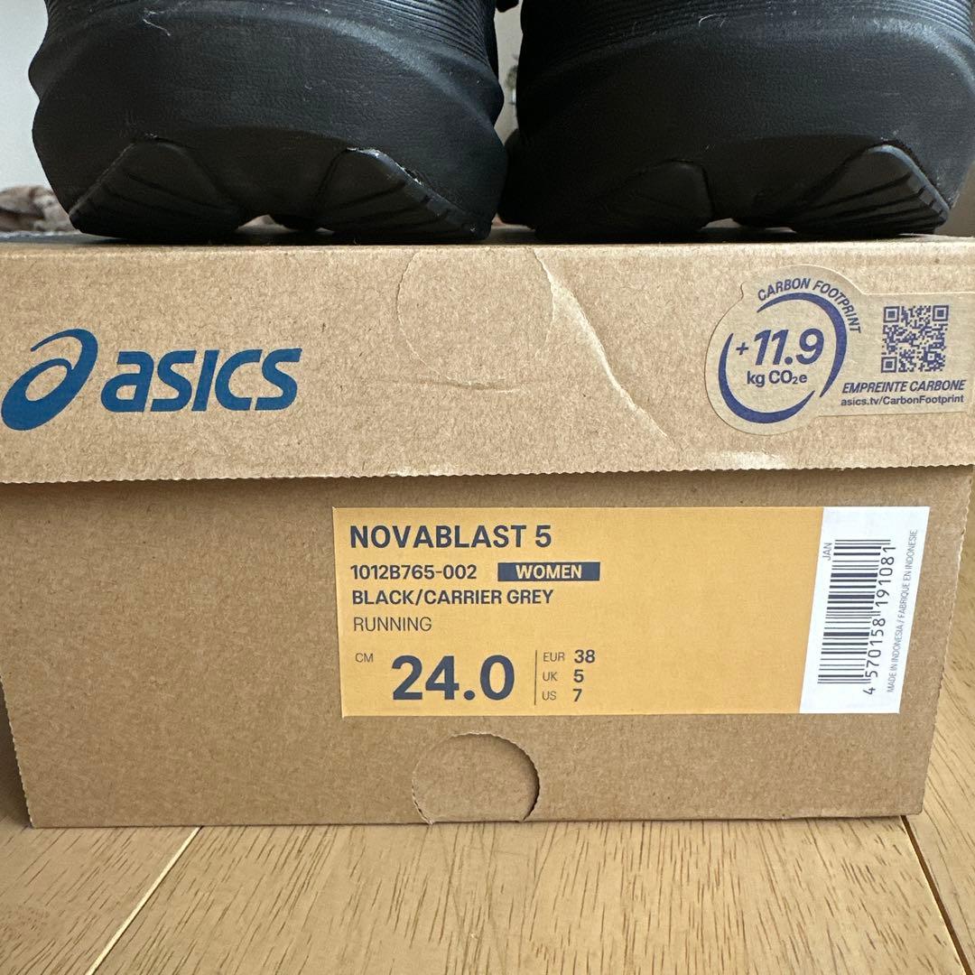 ASICS NOVABLAST 5 ノバブラスト5 24.0cmレディース