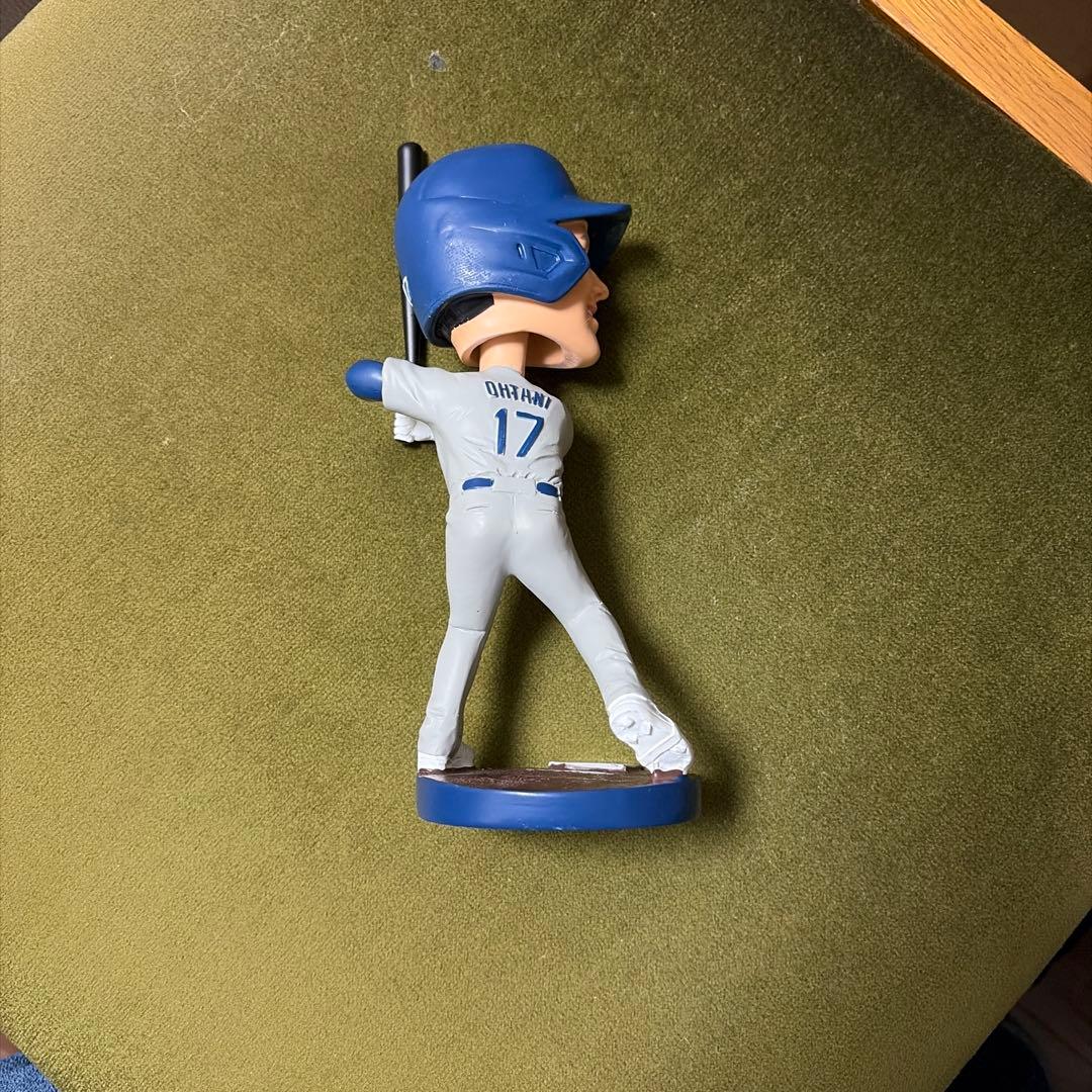 レア品大谷翔平 ボブルヘッドフィギュア球場配布品グレーユニフォーム