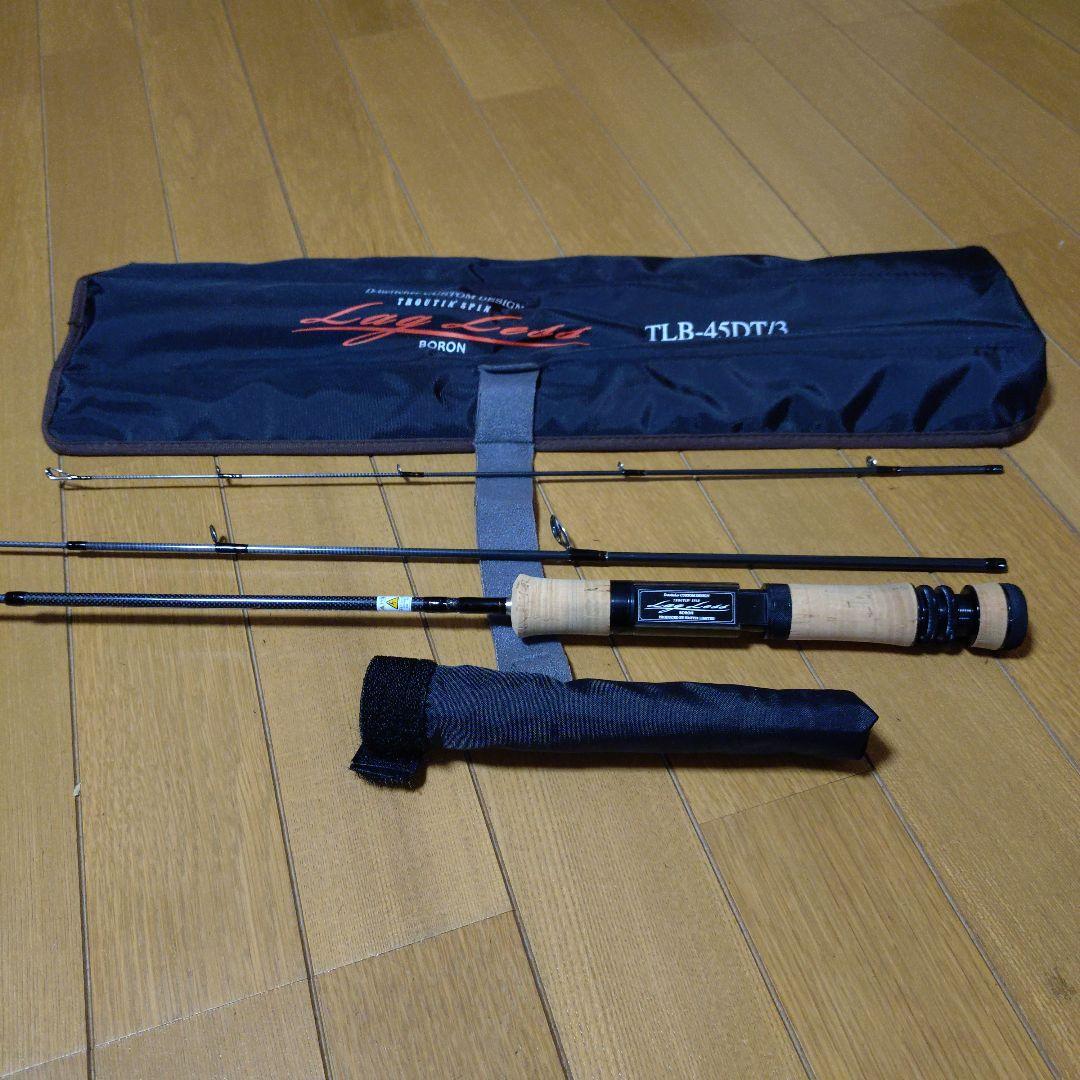 スミス・TLB-45DT/3 専用ケース付き スリーピース・ロッド❗