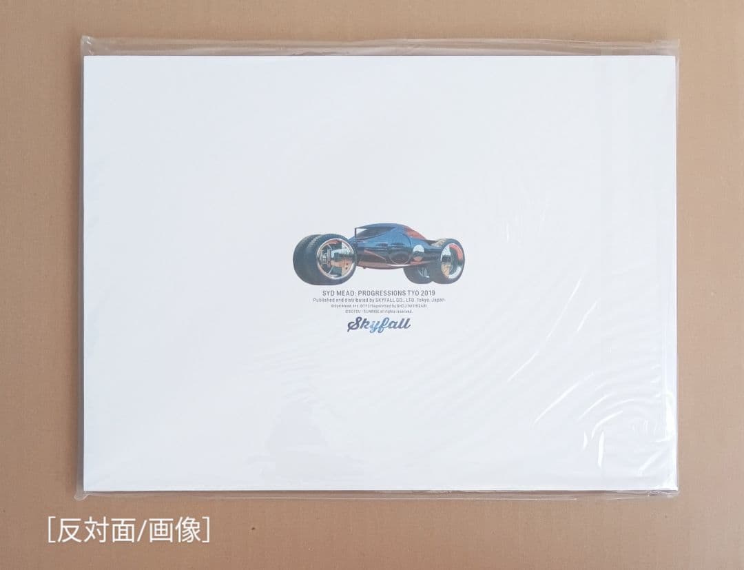 【シド・ミード】PROGRESSIONS TYO 2019新デザイン表紙図録新版
