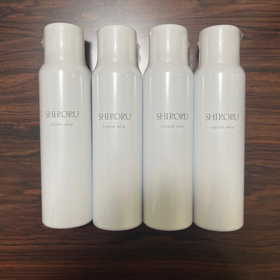 匿名配送/新品未開封 SHIRORU クリスタルホイップ 4本セット