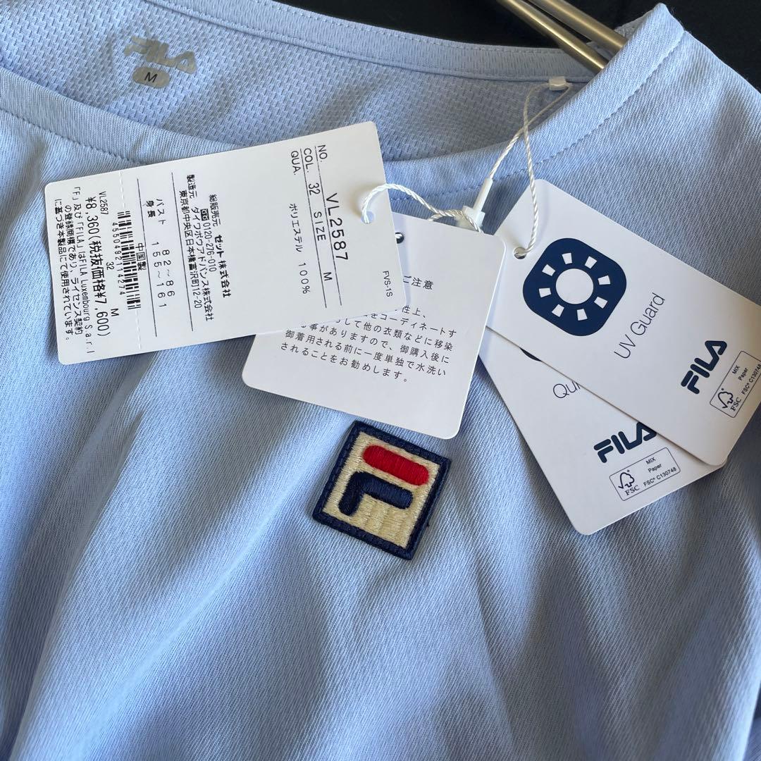 フィラ FILA テニス ロングスリーブシャツ VL2587 M