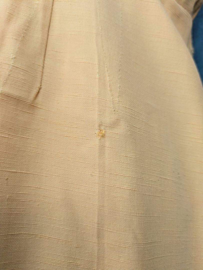 ワンピース 1940-50s Yellow french sleeve dress