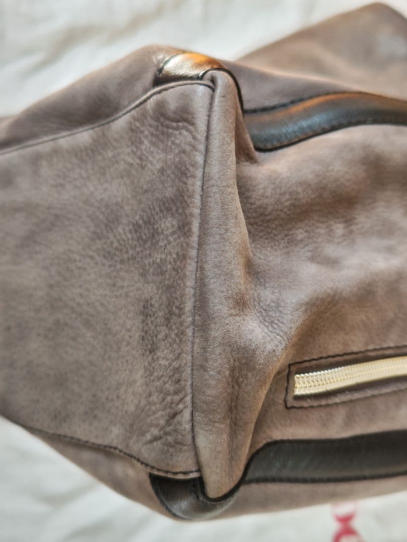 See by Chloé グレー レザーバッグ