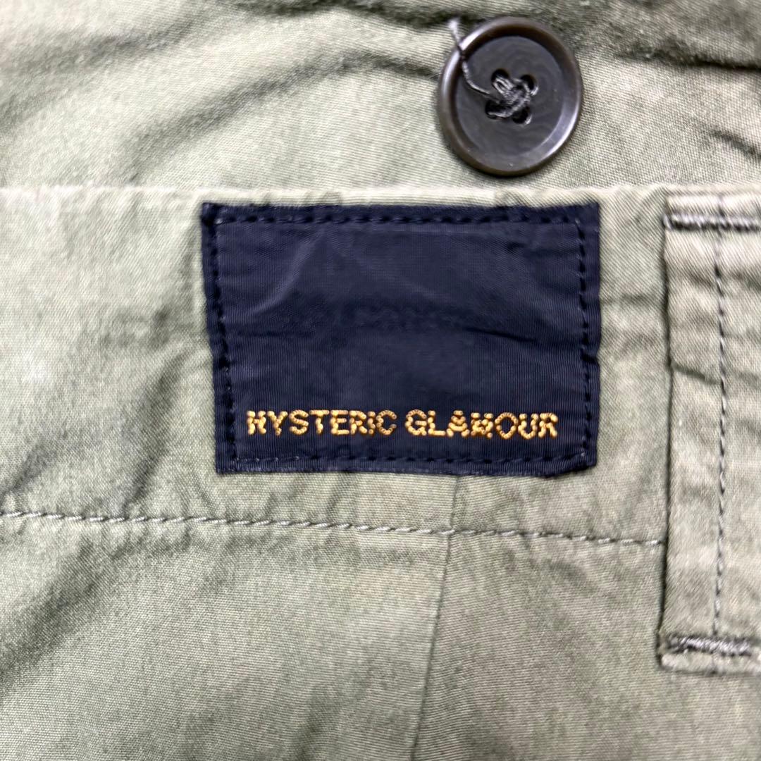 ヒステリックグラマー HYSTERIC GLAMOUR ベイカーパンツ カーキ