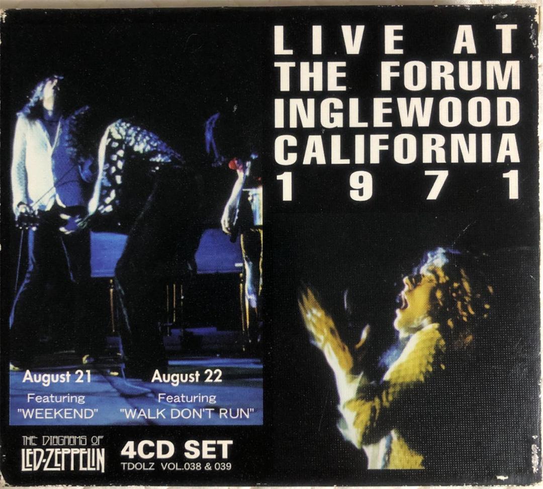 4CD！LED ZEPPELIN/ LIVE AT THE FORUM 1971