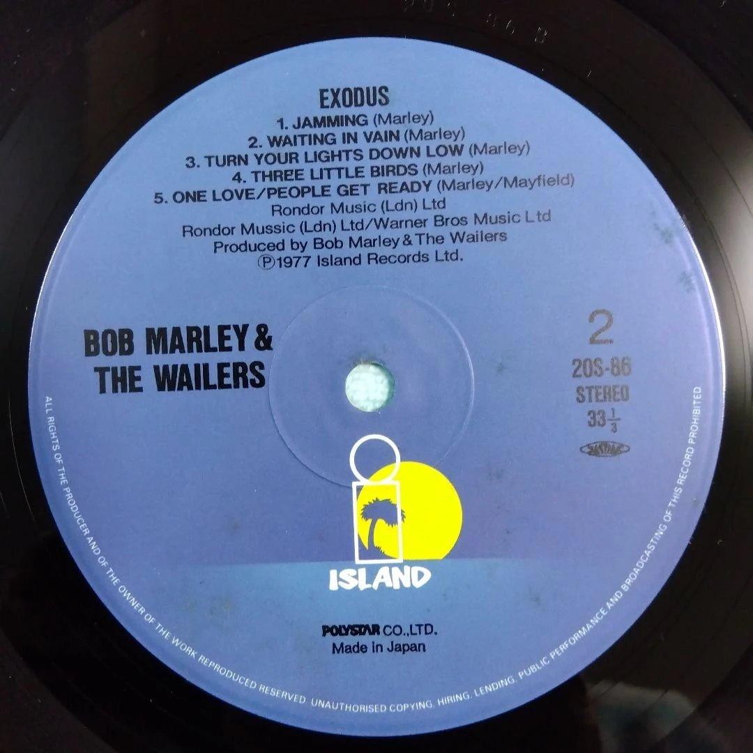 Bob Marley & The Wailers EXODUS レコード