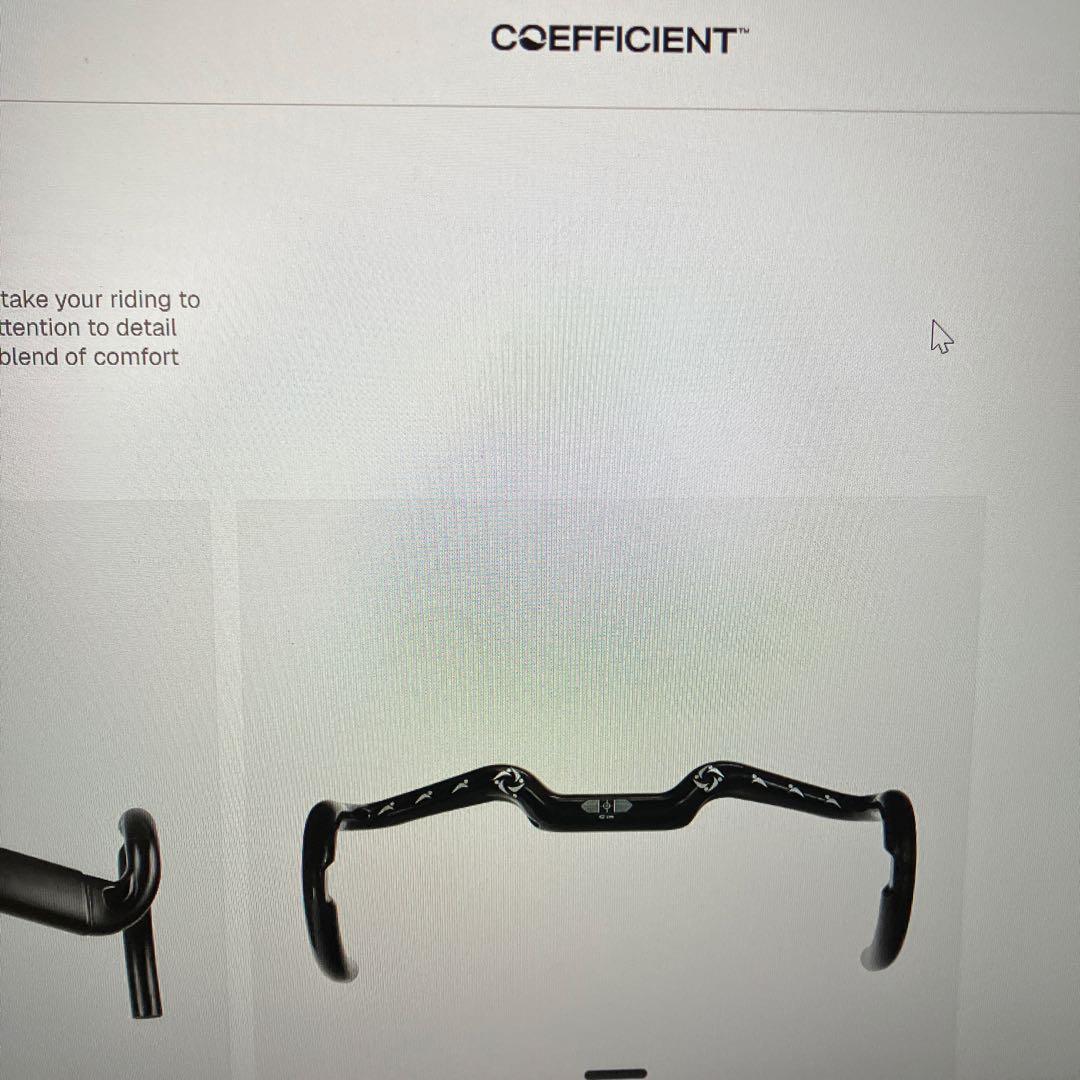 パーツ coefficient RR cabon handlebar