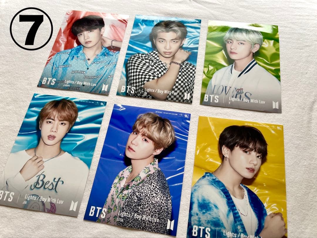 BTS 「Lights/Boy With Luv」 5形態 特典まとめ売り テテ