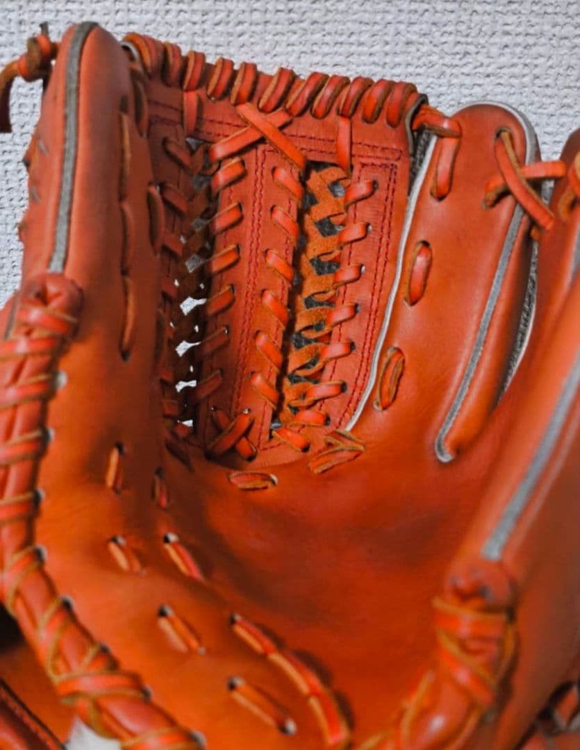 サンク　アトムズ　がばいレザー　グローブ　グラブ　硬式　内野手用　試作レザー